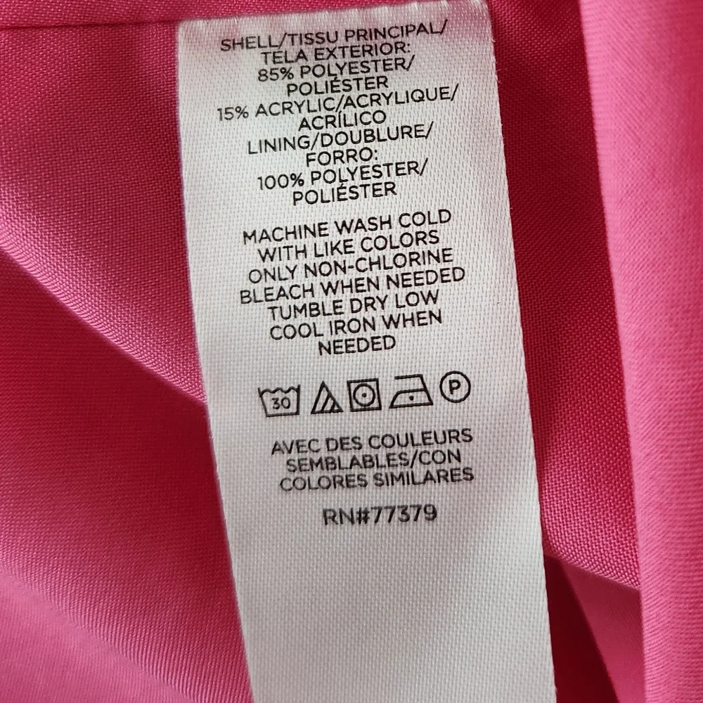 Ann Taylor Pink Tweed Blazer - Picture 7 of 8